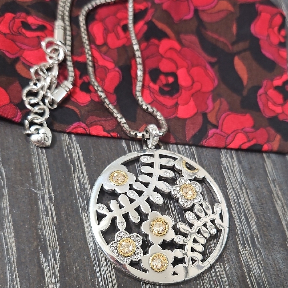 Brighton Francesca Flower Pendant Necklace